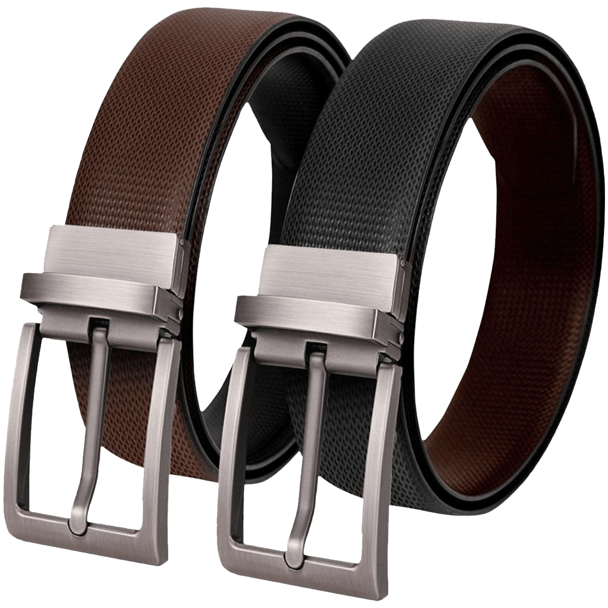 Buy Teakwood Leathers Brown Solid Leather Narrow Belt Online at