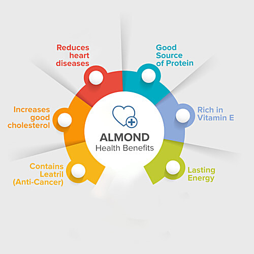 Pl Almond 500Gm Pp