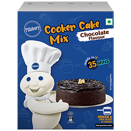 Buy Pillsbury Cooker Cake Chocolate (Eggless) 159 gm Carton