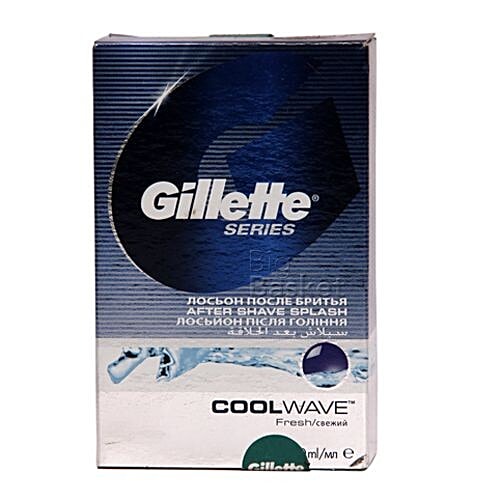 Buy Gillette Series After Shave Splash Cool Wave 50 ml Carton