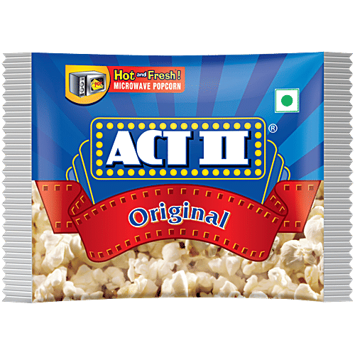 ACT II Original Microwave Popcorn Small Pack, 33 g