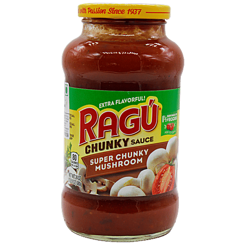Buy Ragu Pasta Sauce - Super Chunky Mushroom Chunky 680 Gm Online