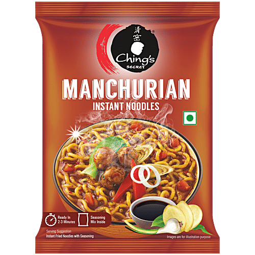 Buy Chings Instant Noodles Manchurian 60 Gm Pouch Online At Best