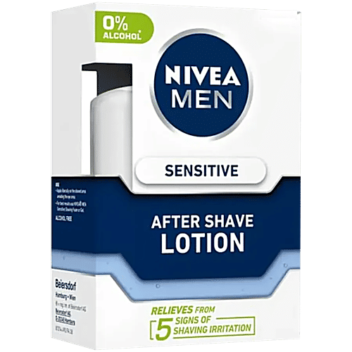 Nivea Sensitive After Shave Lotion, 100 ml