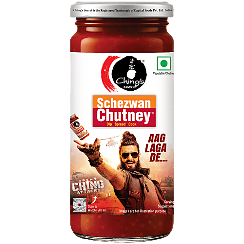 CHING SCHEZWAN CHUTNEY DIP SPREAD COOK 250G.