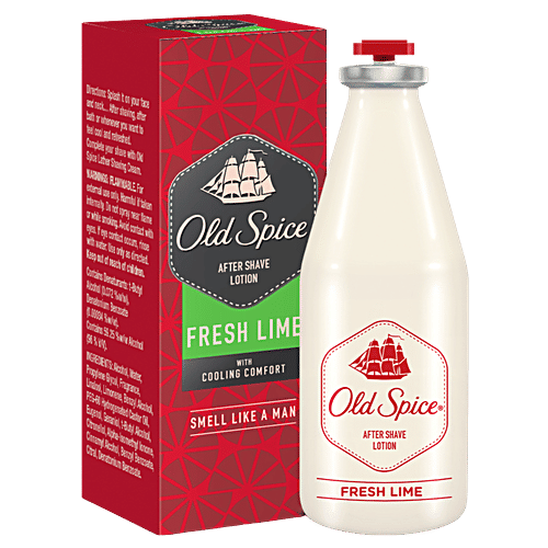 Amazon Old Spice After Shave Lotion Fresh Lime Lionpride All Spice