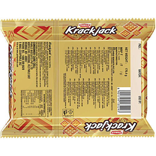 Parle Krack Jack Biscuits 176.4 Gm