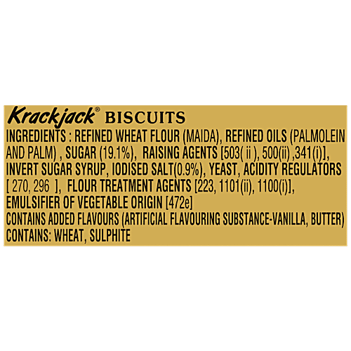 Parle Krack Jack Biscuits 176.4 Gm