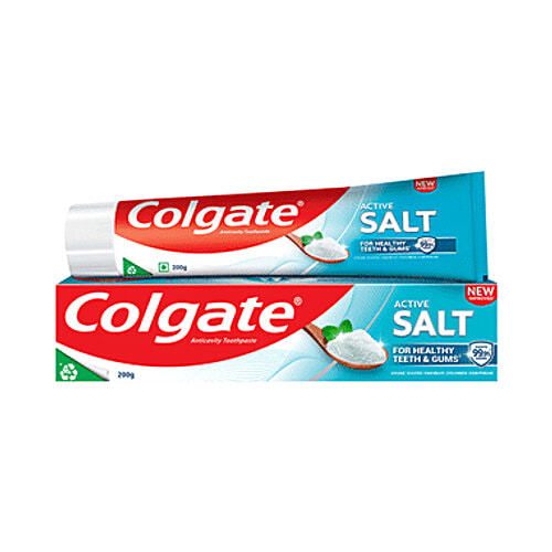 Buy Colgate Colgate Active Salt Toothpaste | for Healthy Teeth & Gums ...
