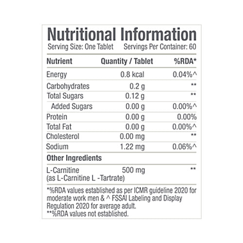gnc pro performance l-carnitine dietary supplement 500mg | Supports Fat Metabolism & Energy GNC L-Carnitine 500mg 60 softgels