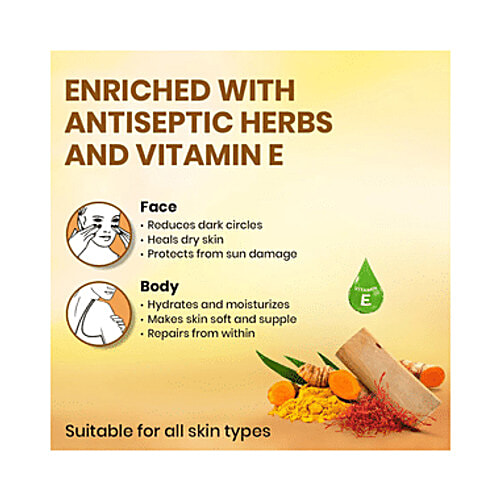 Boroplus Organic Aloe Vera Gel With Haldi, Chandan & Kesar 60 Ml Tube