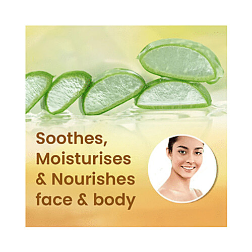 Boroplus Organic Aloe Vera Gel With Haldi, Chandan & Kesar 60 Ml Tube