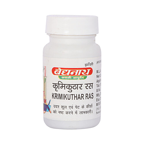 Buy Baidyanath (Jhansi) Baidyanath (Jhansi) Krimikuthar Ras Tablet ...
