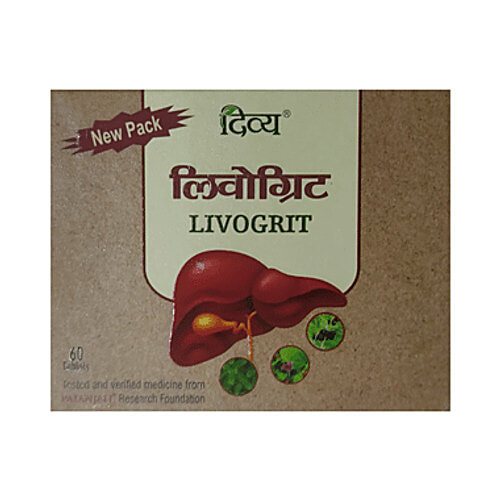 Buy Patanjali Divya Patanjali Divya Livogrit Tablet for Liver Health ...