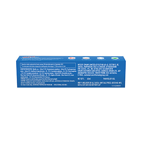Zandu Fast Pain Relief Ultra Strong Gel 45Ml
