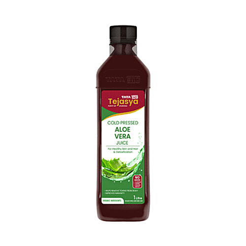 Tata 1mg Aloe Vera Juice | Supports Detoxification & Overall Wellness | No  Added Sugar | by Tata 1mg Tejasya, 1 Ltr Juice