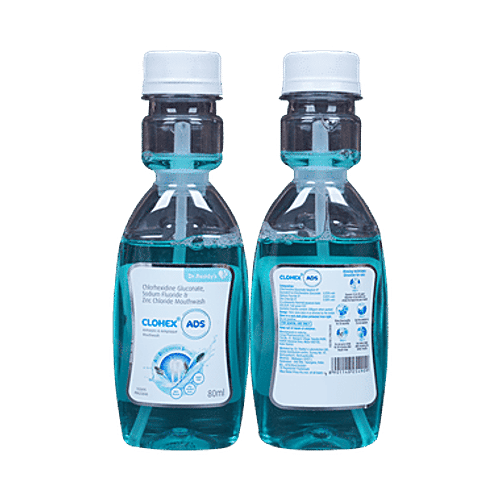 Clohex Buy Clohex Clohex ADS | Antiseptic & Antiplaque Mint Sugar Free Mouth ...