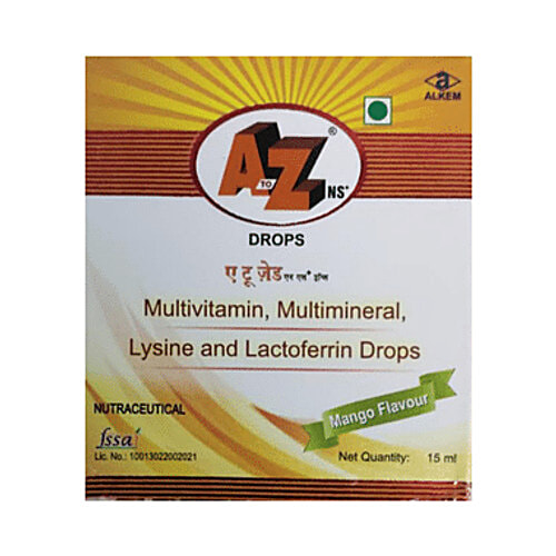 Buy A To Z A to Z NS+ | Multivitamin and Multimineral Oral Drops Oral ...
