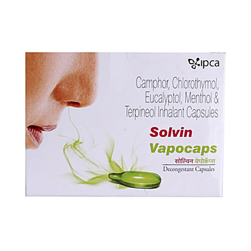 Vapocaps Buy Solvin Solvin Vapocaps Decongestant Capsules Online at Best Price ...