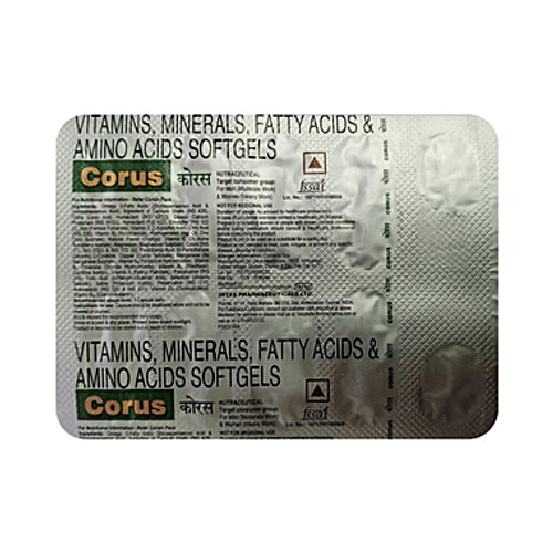 Buy Corus Corus Soft Gelatin Capsule Online at Best Price of Rs 178 ...
