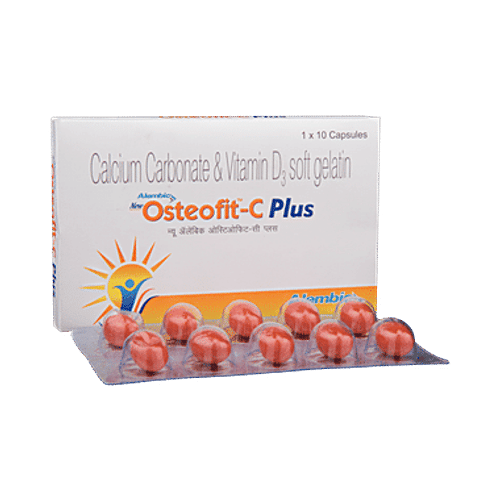 Buy Osteofit Osteofit -C Plus Soft Gelatin Capsule Online at Best Price ...
