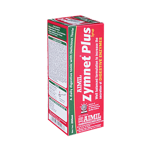 Buy Aimil Pharmaceuticals Aimil Zymnet Plus Syrup | Relieves