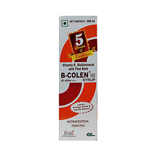 Buy B Colen B Colen NS Syrup Lemon, Orange Sweet & Vanilla Gluten Free ...
