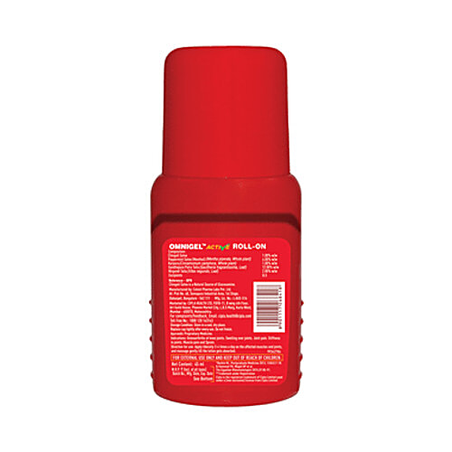 Cipla Omnigel Active Roll On 45Ml