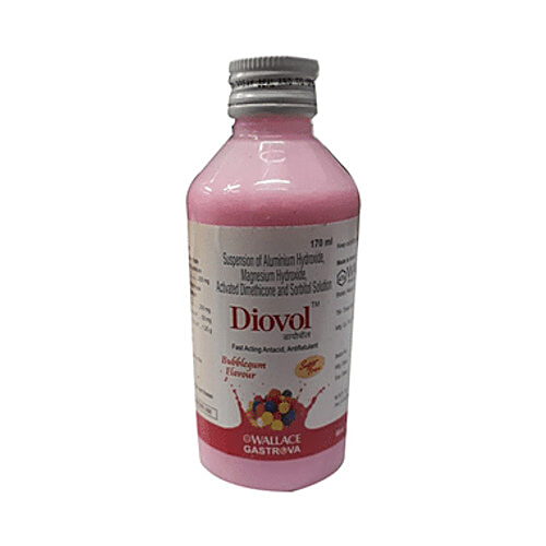 Buy Diovol Diovol Oral Solution Bubblegum Sugar Free Online at Best ...