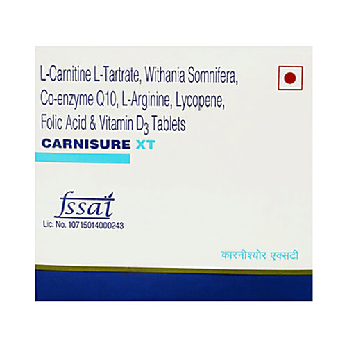 Buy Carnisure Carnisure XT Tablet Online at Best Price of Rs 778.6 - bigbasket Buy Carnisure Carnisure XT Tablet Online at Best Price of Rs 778.6 - bigbasket