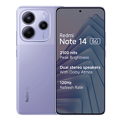 Buy Redmi Redmi Note 14 5G (6GB RAM, 128GB, Phantom Purple) Online