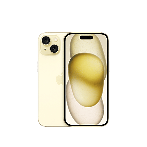 Buy Apple Apple iPhone 15 (256GB, Yellow) Online at Best Price of