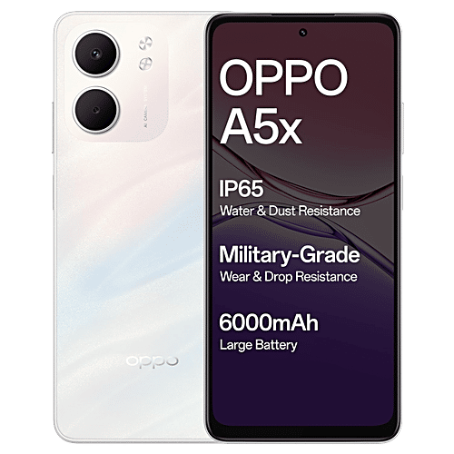 Buy Oppo oppo A5x 5G (4GB RAM, 64GB, Laser White) Online at Best
