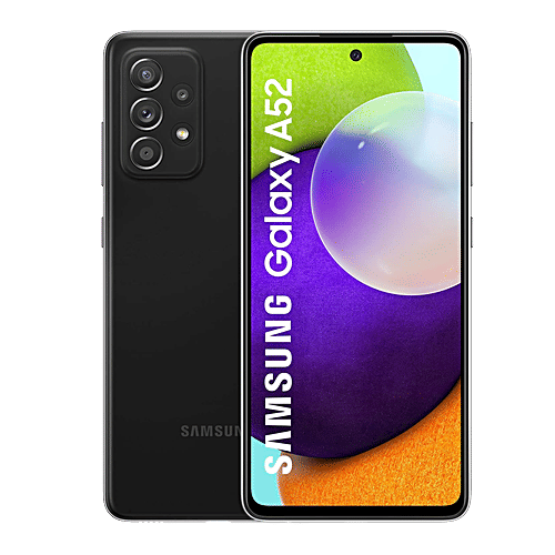 Buy Samsung SAMSUNG Galaxy A52 (6GB RAM, 128GB, Awesome Black