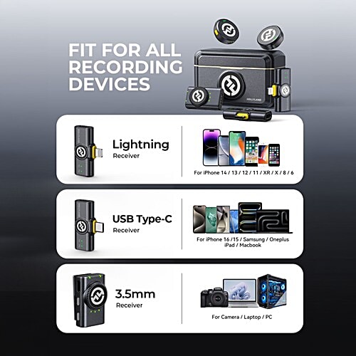 Buy HOLLYLAND HOLLYLAND Lark M2 Combo 2 Type C, Lightning Wireless