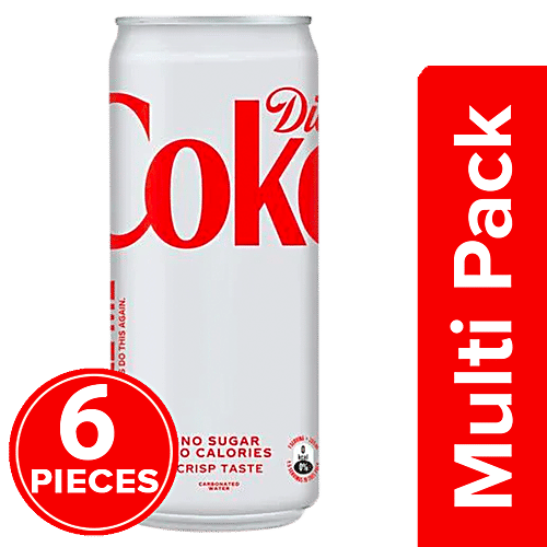 Buy Coca Cola Diet Coke Soft Drink 6x300 ml (Multi Pack) Online at