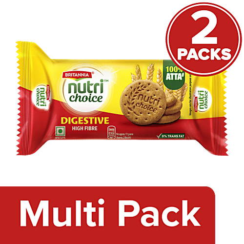 Buy Britannia Nutri Choice Digestive High Fibre Biscuits Online at