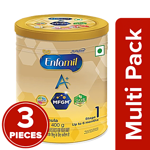Milk Enfamil 400g Enfamil A+ Stage Infant Formula (Upto Months) Tin Of 400 G