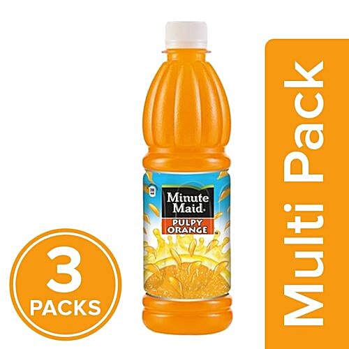 Buy Minute Maid Fruit Drink Pulpy Orange Online at Best Price of