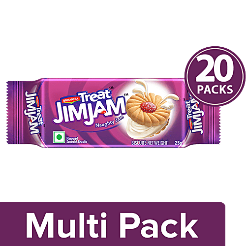 Buy Britannia Treat - JimJam Biscuits Online at Best Price of Rs
