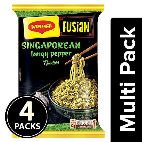 Buy Maggi Fusian Singaporean Tangy Pepper Noodles Online at Best