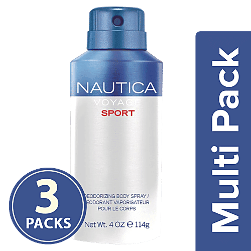 Buy Nautica Voyage Man Sport Deodorant Spray Online at Best Price