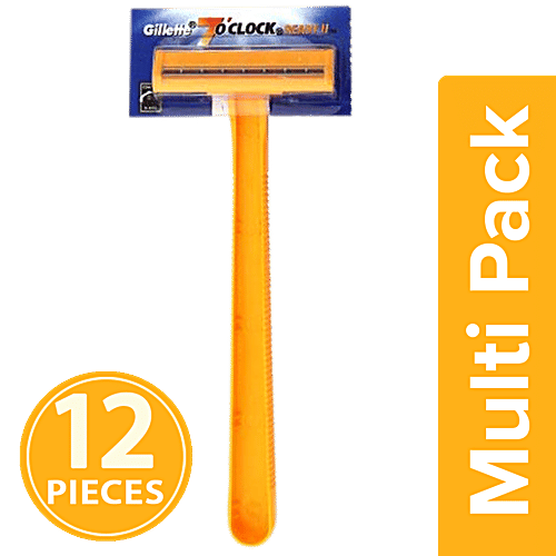 Buy Gillette 7 O' Clock Ready II Razor - Disposable Online at Best ...