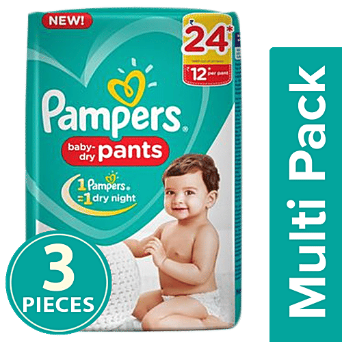 Buy Pampers New Medium Diaper Pants Online at Best Price of Rs