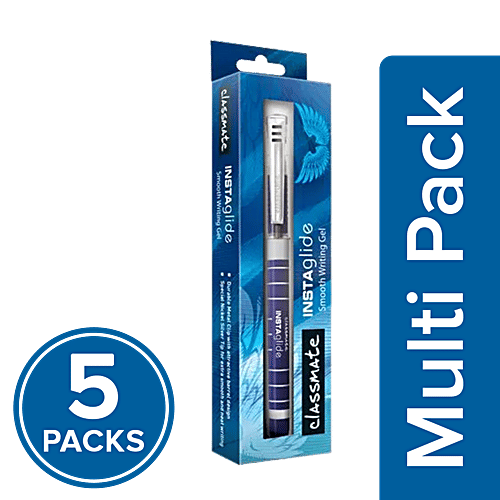 Buy Classmate Gel Pen Blue, Instaglide Online at Best Price of