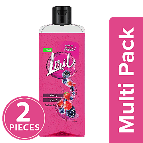 Liril Berry Blast Body Wash, 2x250 ml