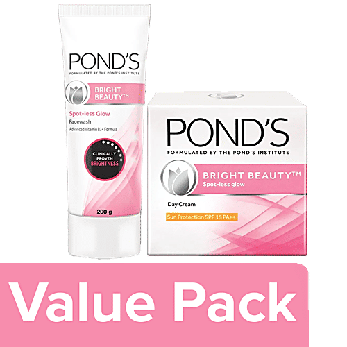Buy Ponds Bright Beauty Spotless Glow Cream + Spotless Fairness