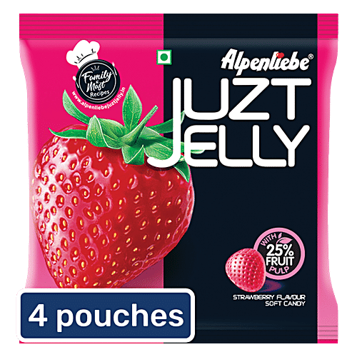 Buy Alpenliebe Juzt Jelly Soft Candy - Strawberry Flavour Online