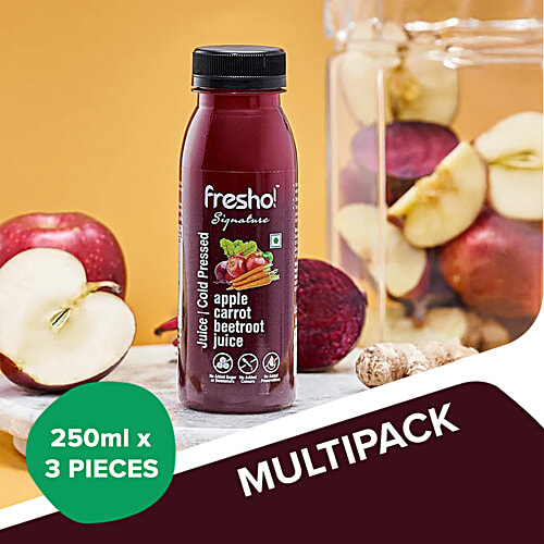 Buy fresho! Signature Apple Beetroot Carrot Juice Cold Pressed