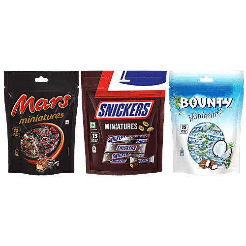 Snickers Bounty Combi Pack 307 gm
